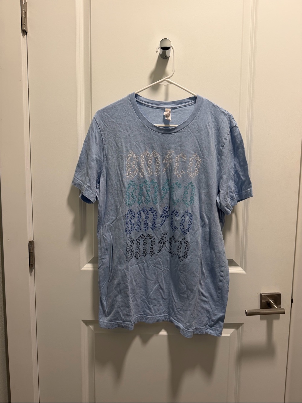 Light Blue Graphic Tee